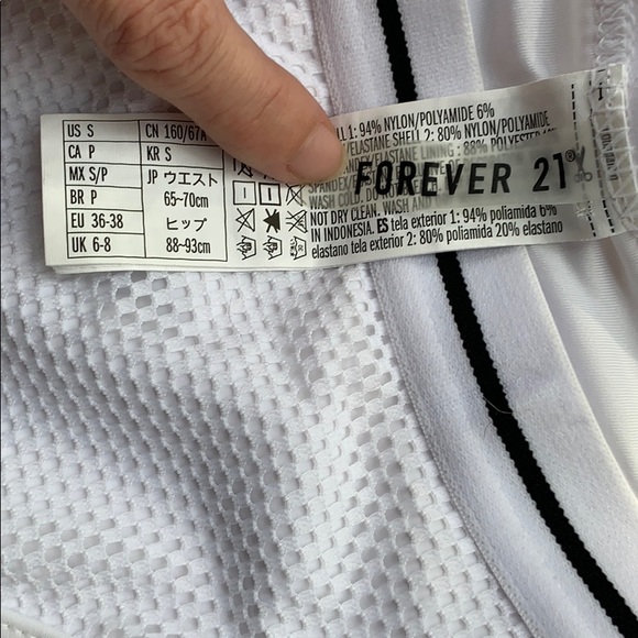 NWOT Forever 21 high thigh & rise bikini bottoms S - Picture 3 of 3